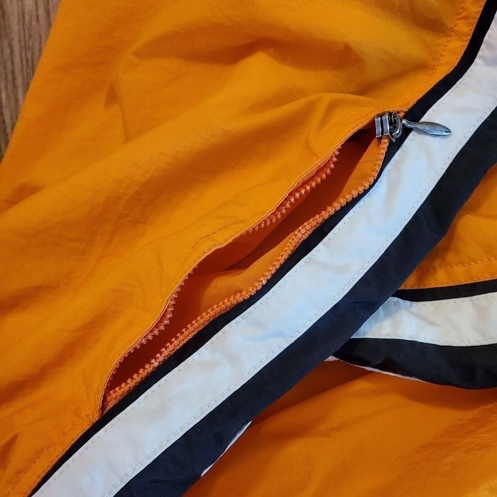 Vintage 90s Adidas‎ Tennessee Vols Pullover Jacket Men XL Orange Striped - Picture 9 of 13